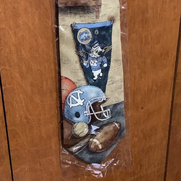 🦅 EAGLES WINGS 🦅 NORTH CAROLINA MAN’S TIE 🆕🩵 - Picture 1 of 9